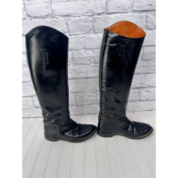 EISERS Women's Black "Last" Leather Ridding Boots US 8 - Picture 3 of 9